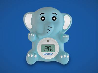 Luvion Digital Baby Room Thermometer Elephant
