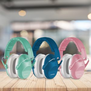 Luvion Ear Protectors multiple colours on table
