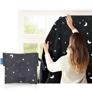 luvion black out curtain met reis pouch