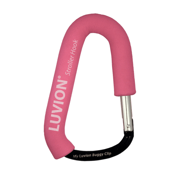 kinderwagenhaken roze